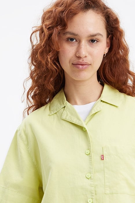 ARI BUTTON-DOWN SHIRT YELLOW 5