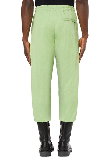 DOUBLE SMILEY® LOGO TECHNICAL NYLON JOGGERS GREEN 2