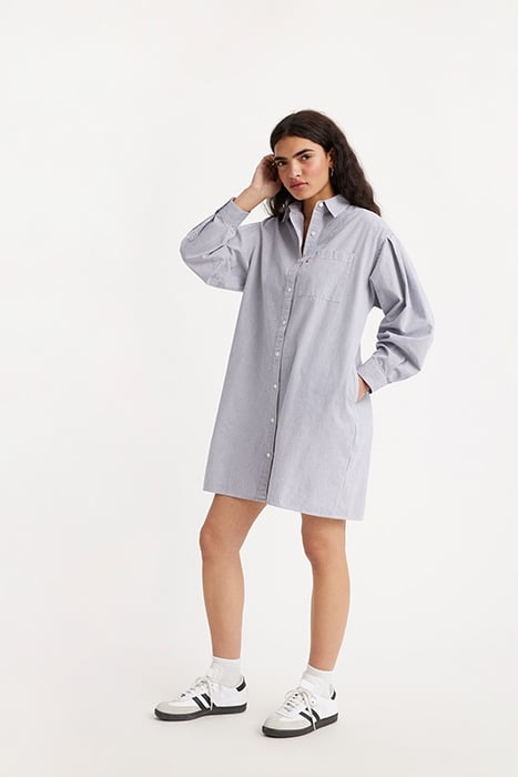 NOLA DRESS SHIRT GREY 5