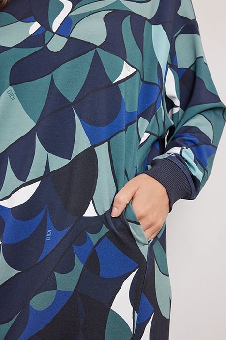 BLOUSE LIMA PRINT GREEN WITH NOUVEAU PRINT 5