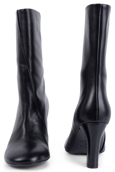 IMARA LEATHER BOOTIE BLACK 2