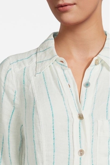 PINSTRIPE LINEN DRESS ANTILLE 4