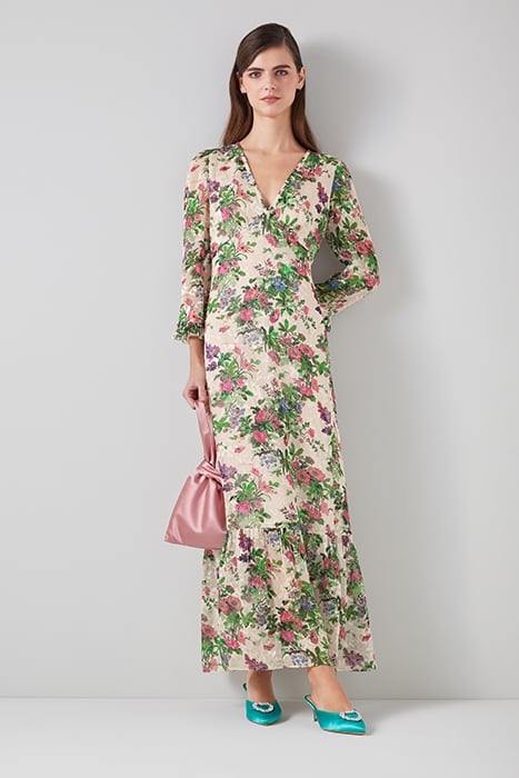 DEBORAH DEVORE MAXI DRESS CREAM 4