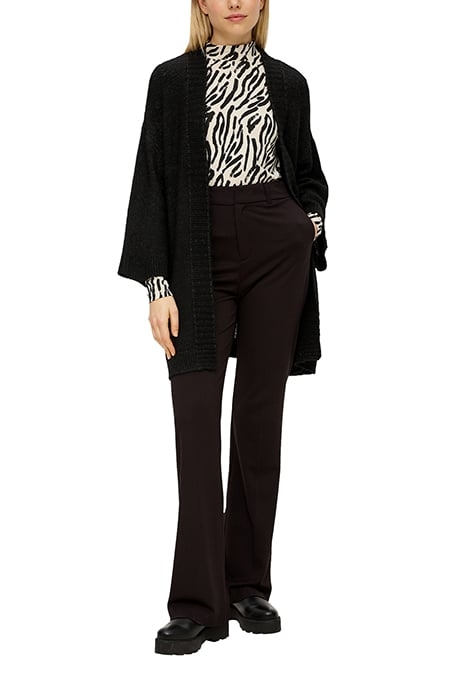 S.OLIVER CARDIGAN GREY/BLACK 3