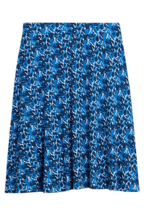 JADE ECO VERO JERSEY SKIRT BLUE PRINTED 3