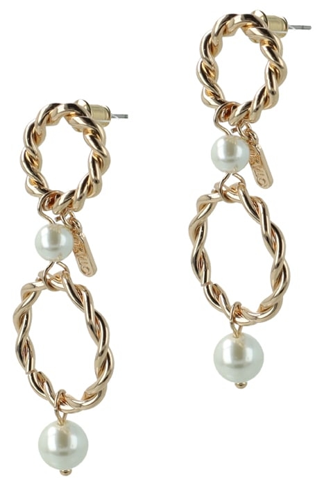 TWISTED PEARL GOLD EARRINGS GOLD PEARLS 3