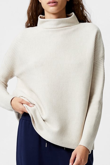 BABYSOFT RIB MOCK NECK JUMPER CAMEL 3