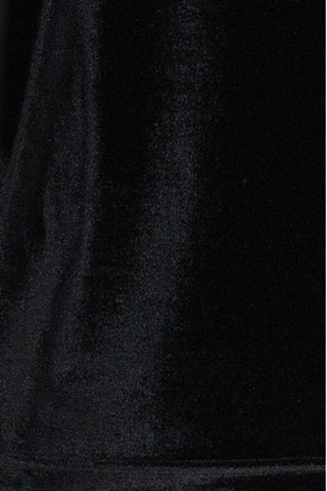 VELVET ROLLERNECK TOP BLACK 5