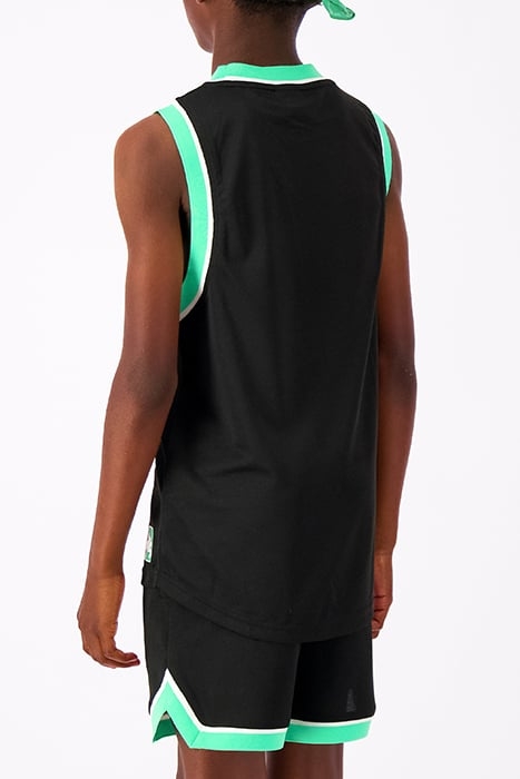 JR. BASKETBALL JERSEY BLACK 4