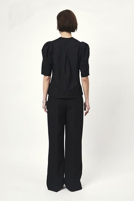 TELIMA EMBROIDERED TOP RAVEN 2