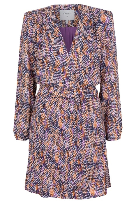 DORLIA PRINTED MINI DRESS MULTICOLOUR 3