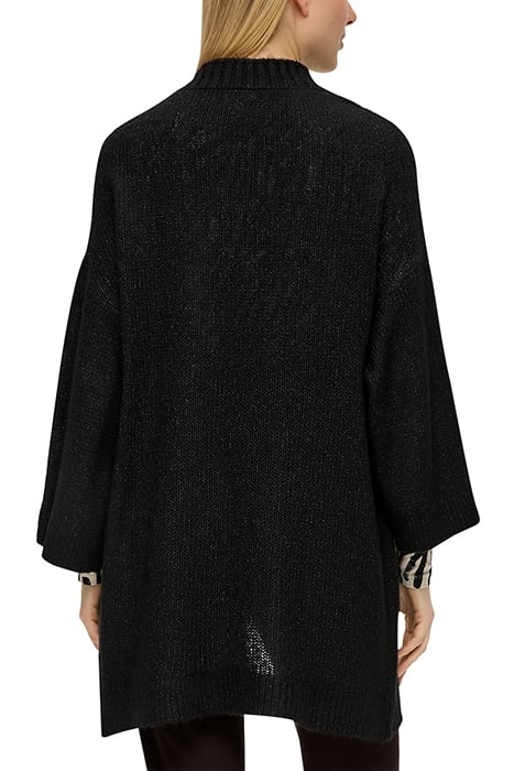 S.OLIVER CARDIGAN GREY/BLACK 2