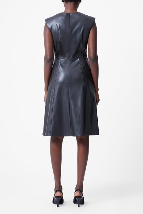 FAUX SLV LESS DRESS M BLACK 2