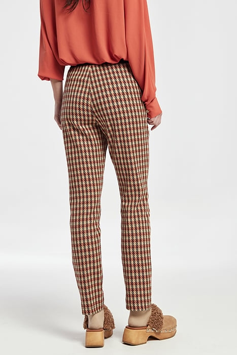 JACQUARD KNIT RAMON TROUSERS ORANGE 2