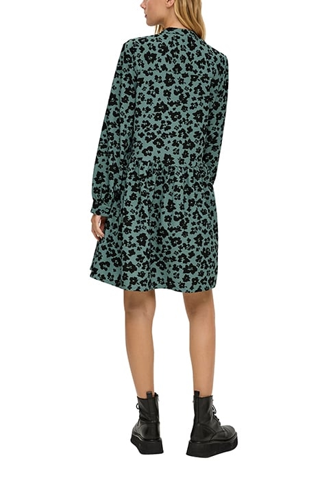 S.OLIVER DRESSES GREEN PRINT 2