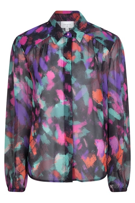 ALMIRA PRINT COCKTAIL BLOUSE MULTICOLOUR 3