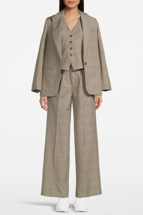 PLAID TROUSER MULTI PLAID 1