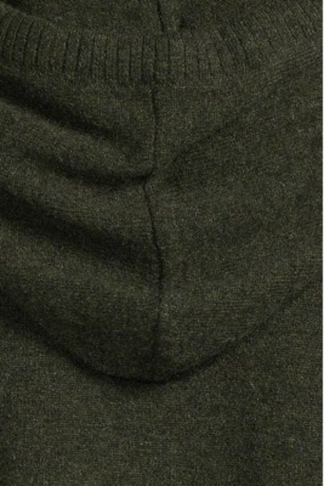 SWEATER HOODIE HEATHER OLIVE 5