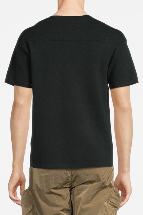 M. ARLO KNITTED T-SHIRT DARK SPRUC 2