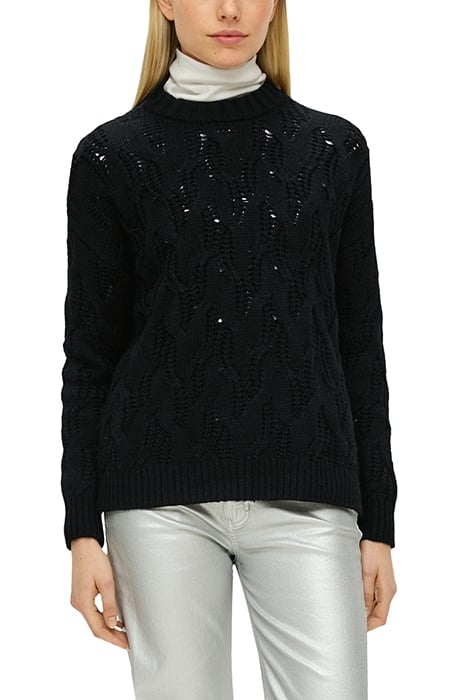 S.OLIVER PULLOVER BLACK 1