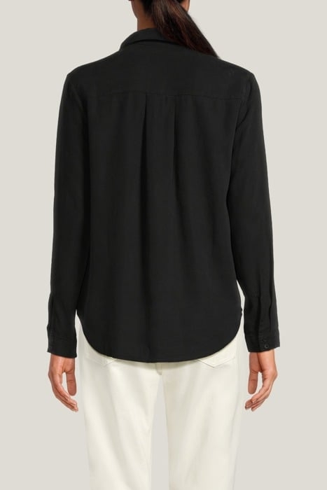 TWO POCKET CLASSIC BUTTON DOWN VINTAGE BLACK 2