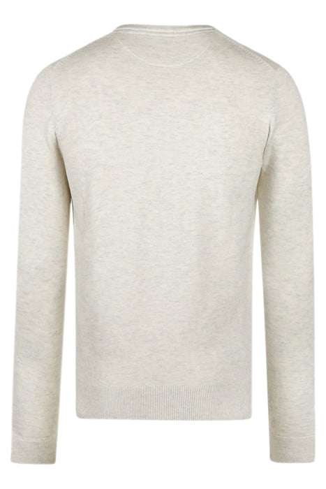 V-NECK SWEATER OFF WHITE 2