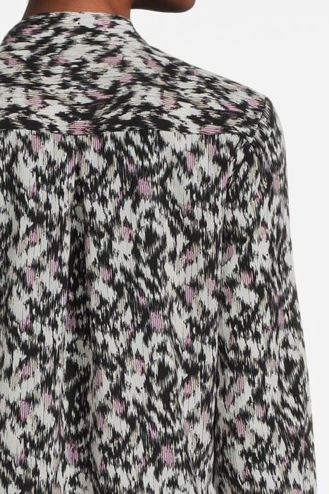 COMMA BLOUSES GREY/BLACK 4