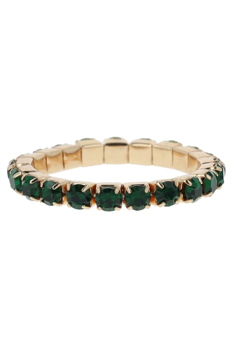 ALICE RING GOLD AND EMERALD GREEN 2