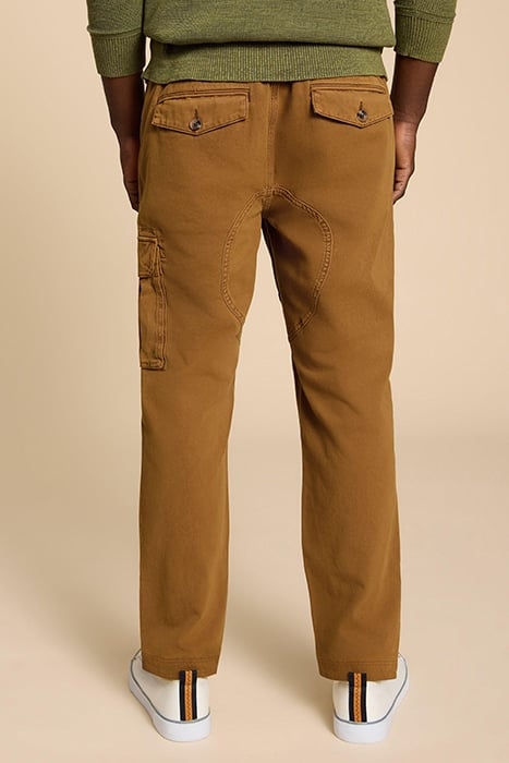 KEGWORTH CARGO TROUSER DARK TAN 2
