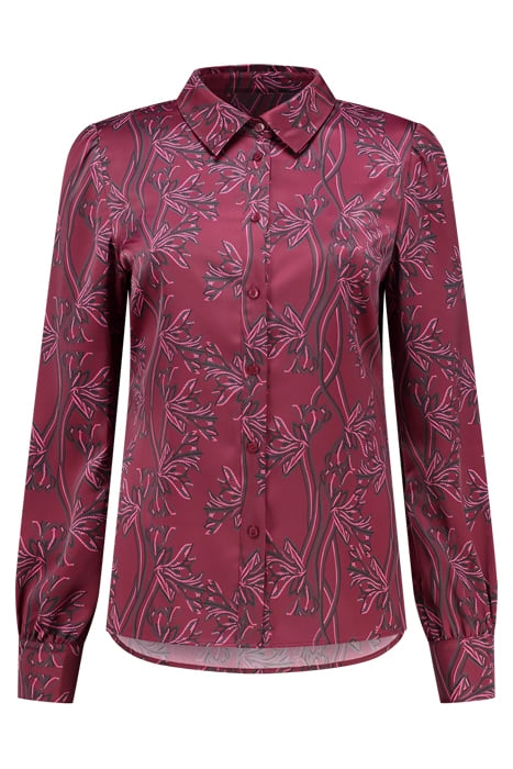 SOLEDAD BLOUSE AMARYLLIS RED 1