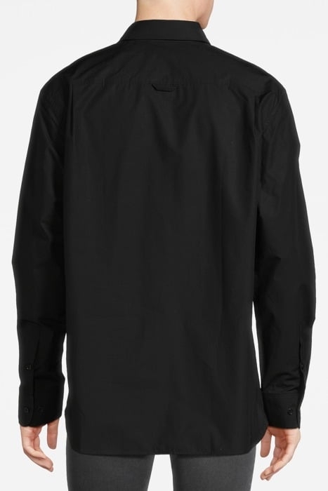 ROB POPLIN SHIRT BLACK 2
