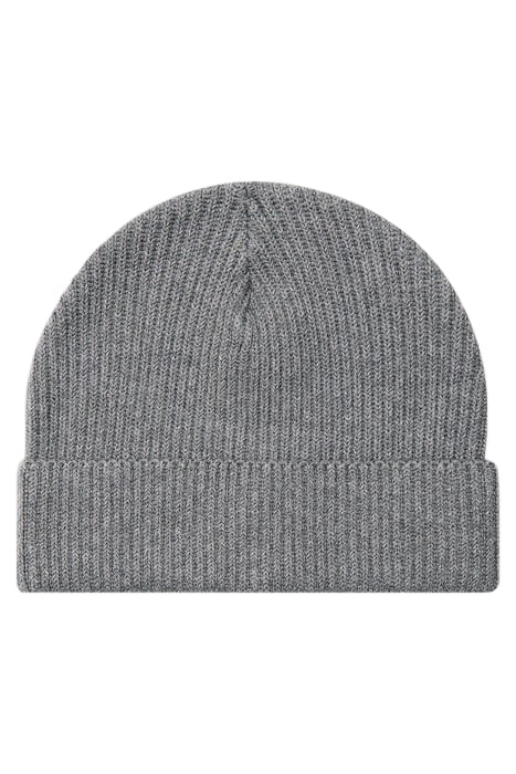 BEANIE ORGANIC COTTON-STRETCH GREY 1