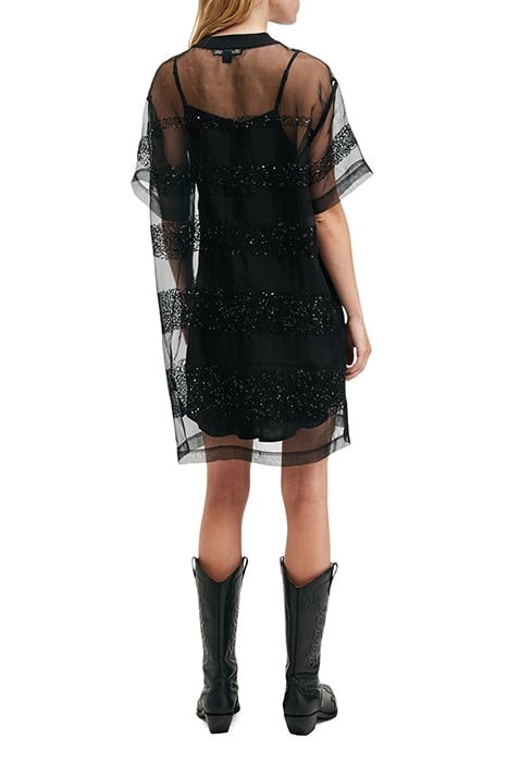 IZABELA EMB DRESS BLACK 4