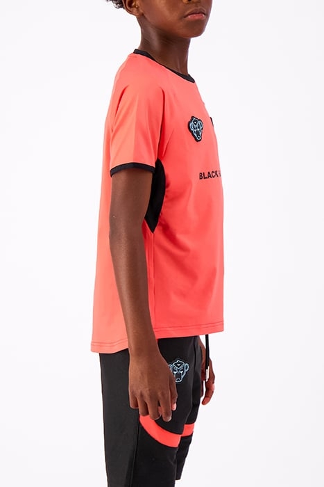 FOOTBALL TEE CORAL 4