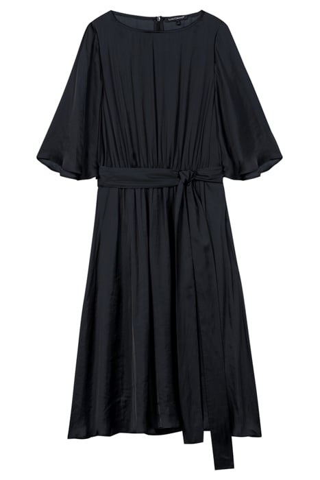 DRESS WITH SATIN SHEEN ANTHRACITE 3