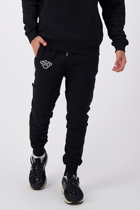 STRIPE SWEATPANTS BLACK 4
