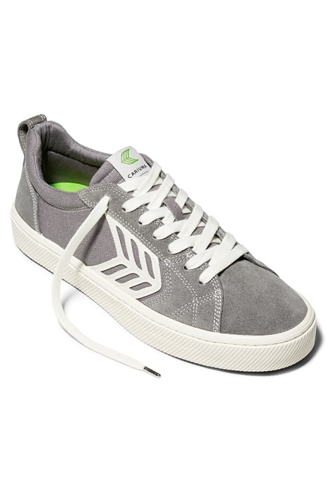 CATIBA PRO SKATE CHARCOAL GREY SUEDE AND CANVAS SNEAKER 2