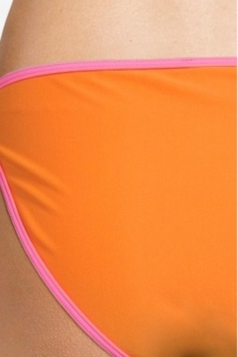 RUTHA-NEON BIKINI ORANGE/PINK 5