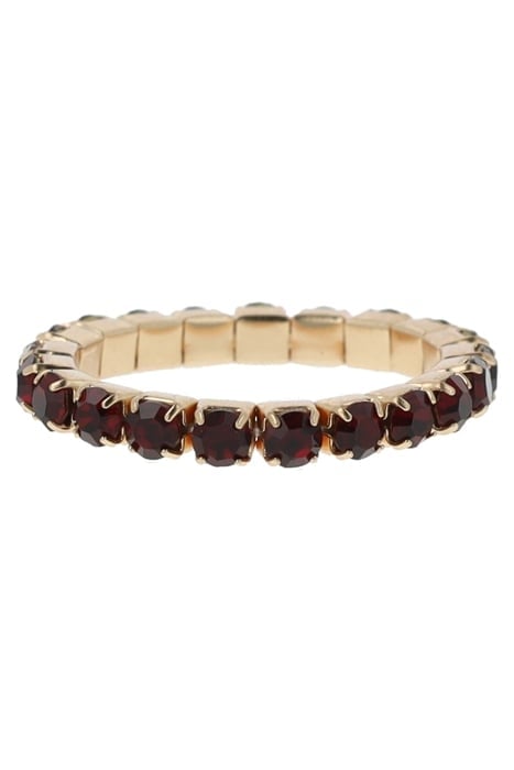 ALICE RING SIAM M/L GOLD, RED 1