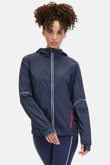 RUBIERA PACKABLE RUNNING JACKET BLACK IRIS 1