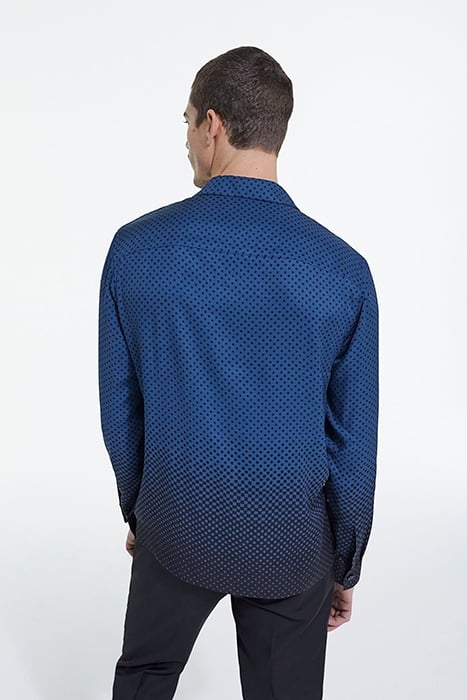 CHEMISE MANCHES LONGUES BLUE BLACK 2