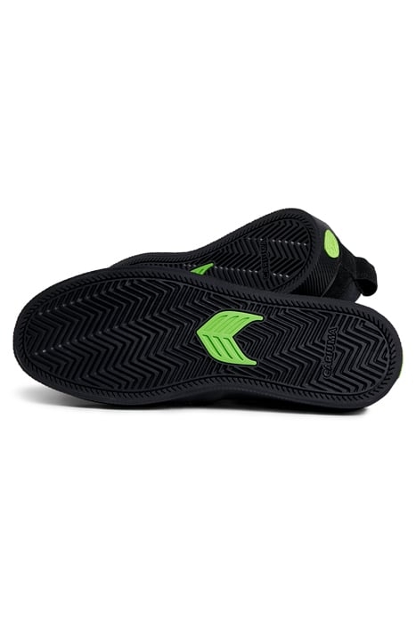 SLIP ON SKATE PRO ALL BLACK SUEDE AND CANVAS SNEAKER 4