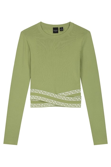 GRACY JOLIE TOP SOFT OLIVE 1