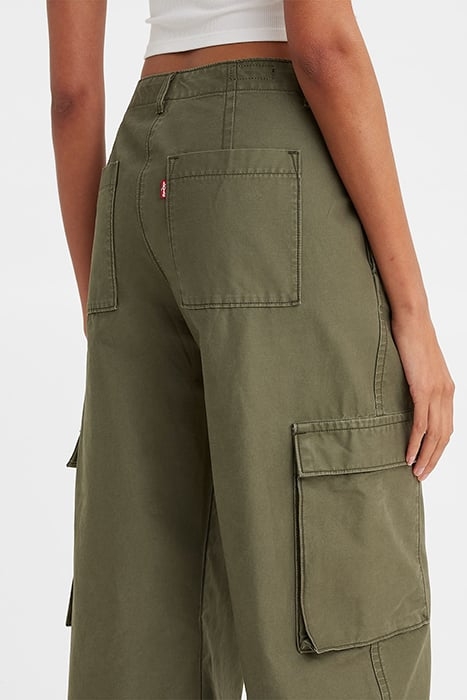BAGGY CARGO PANT GREEN 7