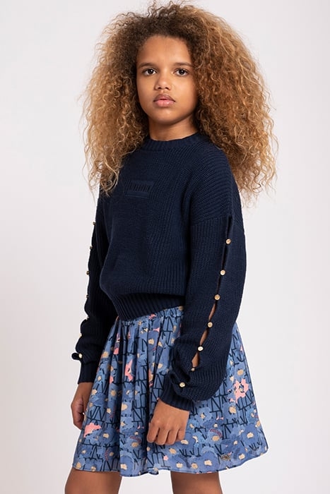 STONE PULLOVER ROYAL BLUE 1