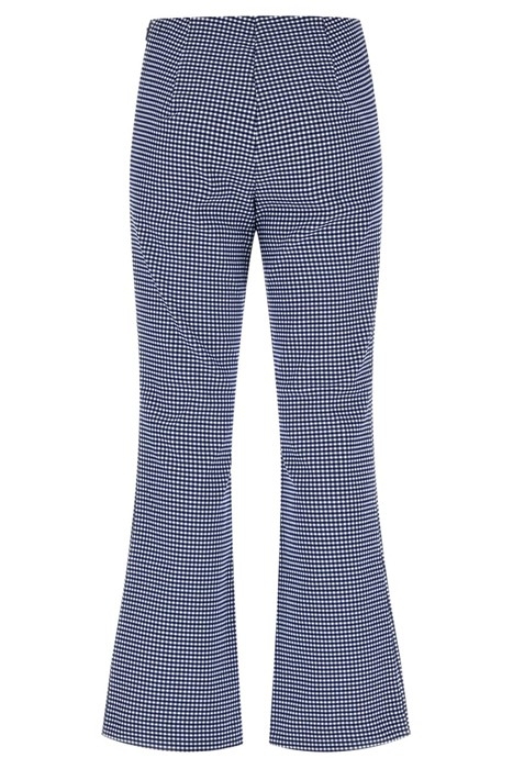 NEW ORNELLA PANT BLUE CAVE AND WHITE 5