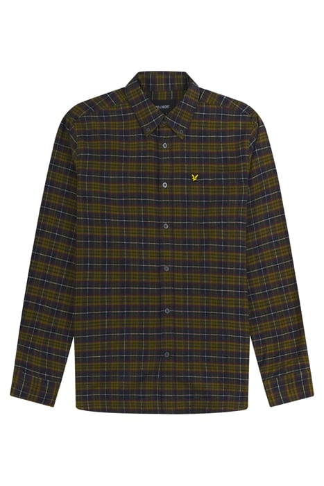 CHECK FLANNEL SHIRT GLENSHEE PLUM 4