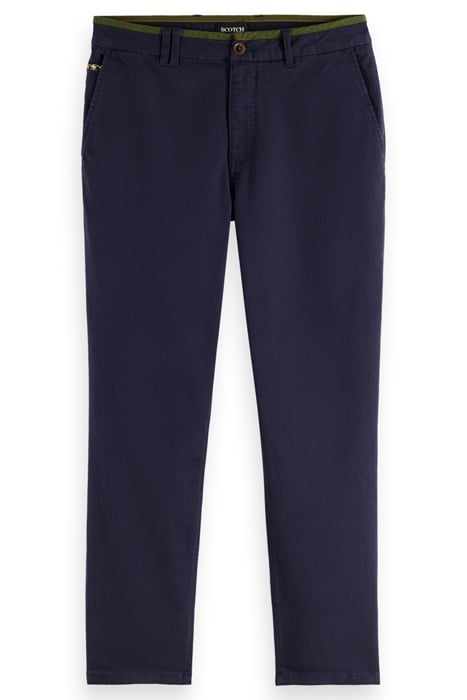 DRIFT WASHED HEAVY TWILL COTTON-BLEND CHINO DENIM BLUE 4