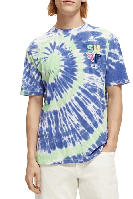 TIE-DYE TEE BLUE TIE DYE 1