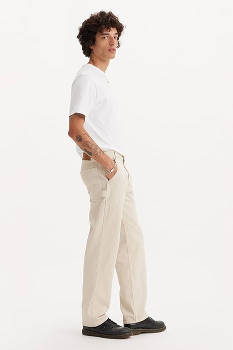 555 RELAXED JEANS BEIGE 5